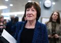 Collins boosts Republican voter ID effort, but won’t scrap filibuster